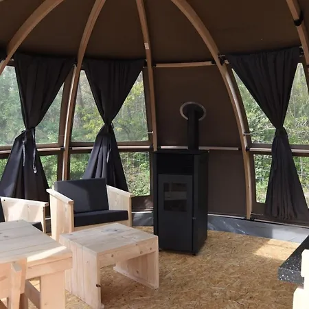 Luxusní stan Panoramatent, In De Aan Zee *